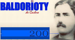 Esta semana el gran ROMÁN BALDORIOTY DE CASTRO celebró su BICENTENARIO, los  200 años de su nacimiento en PUERTO RICO. Por todo lo que creyera justo,  luchaba: a favor de la libertad