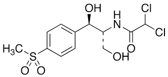 Thiamphenicol (also known as thiophenicol and dextrosulphenidol) is an antibiotic. Thiamphenicol 15318 45 3 Tr T344160 Cymit Quimica S L