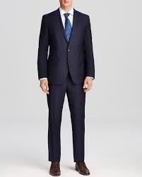 Boss Huge Genius Slim Fit Wool Suit