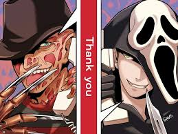 Freddy Krueger Scream Ghostface Horror Characters Horror Movies Pixiv Credits For Save Horror Characters Horror Movies Horror Movie Characters
