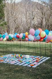 9 Easy Diy Ideas For Your Next Outdoor Party Backyard Kids Party Picnic Birthday Party Summer Party Decorations