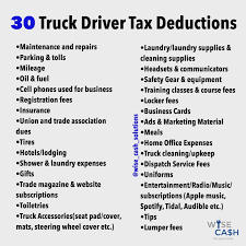 30 Truck Driver Tax Deductions | Trucking Business, Accounting Classes,  Business Classes