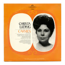 Christa ludwig was born into a musical family. Christa Ludwig Bizet S Carmen Album Art Fonts In Use