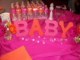 Pin By Love Is In Bloom Events By Jen On Hot Pink And Orange Love Is In Bloom Orange Baby Shower Pink Baby Shower Hot Pink Baby Shower