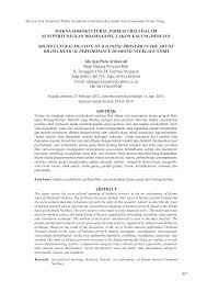 7 contoh esai pendidikan/lingkungan dan cara membuatnya lengkap. Https Jurnalbpnbbali Kemdikbud Go Id Jurnal Index Php Jnana Article View 14 14