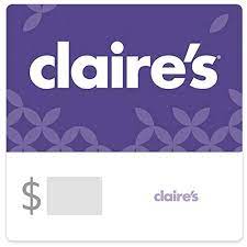 We did not find results for: Amazon Com Claire S Gift Cards Redemption Online Only E Mail Delivery Gift Cards