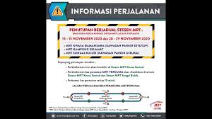 Mass rapid transit corporation sdn bhd (mrt corp), suruhanjaya perkhidmatan awam darat, jabatan perdana menteri: Tiga Stesen Mrt Ditutup Untuk Kerja Migrasi Sistem Laluan Putrajaya Youtube