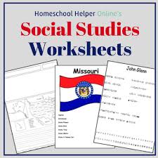 Social studies is a subject that is broken into many subtopics including anthropology, culture, economics, geography, history, sociology, and political science. Social Studies Worksheets Homeschool Helper Online