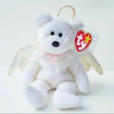 Ty Beanie Babies Halo The Angel Bear Toy For Sale Online Ebay
