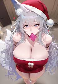 azur lane, christmas, shinano (azur lane), liu (artist), 1girls - Rule 34  XYZ