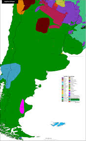 لا توقيت صيفي، بنفس التوقيت العالمي utc هذه السنة. Argentina Uruguay Mapa Linguistico Linguistic Map