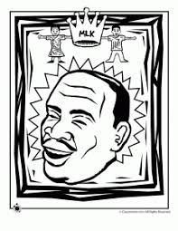He seems to be talking about something important and serious in this coloring page. Martin Luther King Coloring Pages Woo Jr Kids Activities