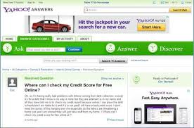 Where Can I Check My Credit Score For Free Online Yahoo Answers Tetrabyte Yahoo Answers Dating Apps Single Dating Sites