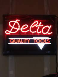 1920 S Delta Neon Reproduction Neon Signs Neon Projects To Try