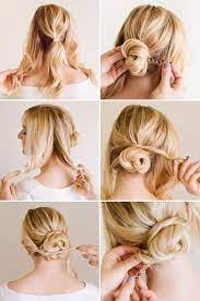 Easy bun hairstyles for long hair and simple bun hairstyles that looks simply prepossessing at royal parties and decent while you are at work is made easier by these amazing tricks that you must. 101 Cute Easy Bun Hairstyles For Long Hair And Medium Hair Medium Hair Styles Short Hair Updo Medium Length Hair Styles