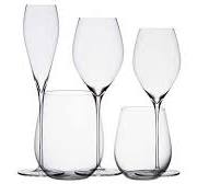 Samyo Luxury Customized Top Quality Tulip Shape Crystal Long Stem White  Wine Glass Goblet Wine Decanter Glasses Set