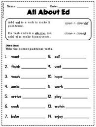 1st Grade Common Core Language Practice Sheets Freebie Past Tense Worksheet Suffixes Worksheets Simple Past Tense Worksheet