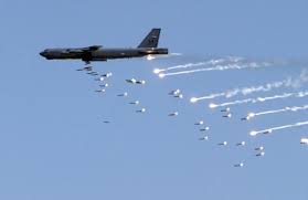A US Air Force (USAF) B-52 Stratofortress bomber from Barksdale Air Force  Base (AFB), Louisiana (