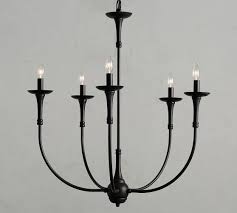 Jerome Iron Chandelier Pottery Barn
