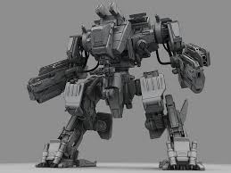3d Battle Robot 3d Model Battle Robots Mech Robot
