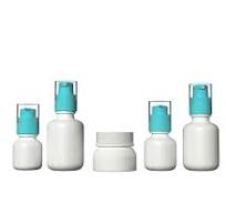Set of White PET Cosmetic Bottles for Medical & Beauty 40ml 60ml 100ml  Lotion & Essence Moisturizing Spray Bottle
