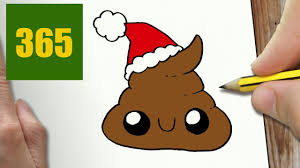 Comment Dessiner Poop De Noel Kawaii Etape Par Etape Dessins Kawaii Facile Youtube
