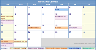 March 2015 Calendar With Holidays As Picture March 2015 Calendar Muslim Holidays Holiday Images