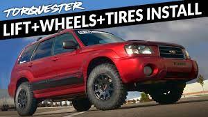 How to turn a subaru forester xs wagon into the force to be reckoned with. Forester Xt Off Road Build Ep5 New Wheels Tires And A Lift Youtube