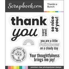 Find & download free graphic resources for thank you card. Scrapbook Com Thank You Card Making Kit
