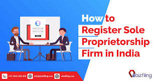 If you're selling something and haven't incorporated, you might be one already. How To Register Sole Proprietorship Firm In India Ebizfiling