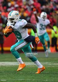 News Photo Wide Receiver Jakeem Grant Of The Miami Dolphins Miami Dolphins Dolphins Football Helmets