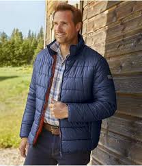 Une coupe droite, un col montant, des manches longues, une longueur hanches. Doudoune Homme Grande Taille Atlas For Men