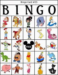 Juegos gratuitos para descargar e imprimir. Bingo De Personajes Disney Para Imprimir Gratis Personajes Disney Bingo Cine Para Ninos