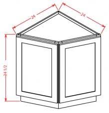 May 18, 2020 · blind corner pullouts are available from most major kitchen cabinet manufacturers at the time of installation. Ashford Series York White Base End Corner Kitchen Cabinet 2 Doors 1 Shelf I 24 Wx24 Dx34 1 2 H From The Cabinet Depot