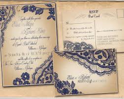 Printable Vintage Wedding Invitations Template Navy By Abandig 20 00 Vintage Wedding Invitations Vintage Wedding Invitations Templates Vintage Wedding Theme