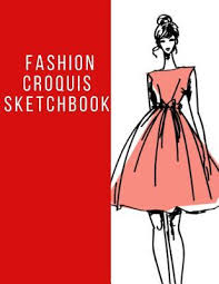 Glossy cover design 2 figure templates per page 95 female figure poses large size at 8.5 x 11 inches (21.6cm x 27.9cm) 100 pages of white papers large space between female posed for design easy to. Fashion Croquis Sketchbook A Cute Red Theme Professional Female Figure Body Illustration Templates Sketchpad With 400
