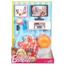 Barbie Movie Night Kitten Playset Dvx46 Barbie Barbie Fashionista Dolls Barbie Sets Barbie Doll Set