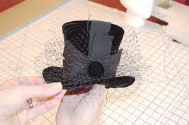 How To Make A Mini Top Hat Mini Top Hat Mini Top Hat Pattern Top Hat