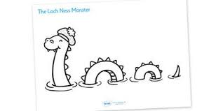 Loch Ness Monster Colouring Sheet Loch Ness Monster Monster Coloring Pages Monster Activities