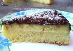 Gateau Facon Bounty Noix De Coco Et Chocolat Mes Recettes Et Autres Recette Recette Dessert Gateau Noix De Coco