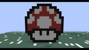 Check spelling or type a new query. Minecraft Pixel Art Mushroom From Super Mario 8bit How To Craft Youtube
