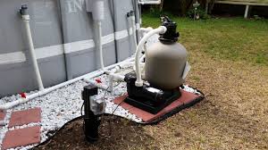 Intex Pool Upgraded Hard Plumb Pool Pump Sand Filter And Salt Water Generator Intex Pool Pump Pool Plumbing Pool Pump