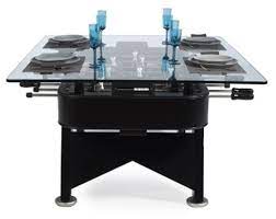 table a manger baby foot idee deco muebles multifuncionales mesas de vidrio comedor muebles