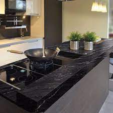 Black Granite Countertops Are Making A Big Comeback Into Our Kitchens Unlike Brown Granite That C Black Granite Countertops Granite Countertops Kitchen Design