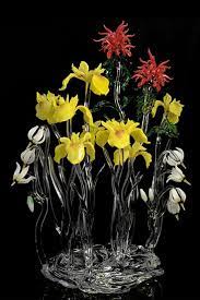 Lola S Garden Glass Art Glass Art Sculpture Glass Blowing