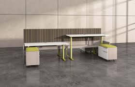 Neocon 2016 Benching Gold Winner Deskmakers Inc S Hover Benching Neocon16 Peabodypicks Interiordesi Adjustable Height Desk Furniture Office Chairs Online