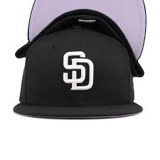 San Diego Padres Black New Era 59fifty Fitted