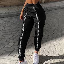 Contemporary sweat pants, high waisted joggers and urban cargo. 2020 New Arrival Autumn Cargo Pants Women Europe Loose Casual Sport Pants Women Joggers Streetwear Females Trousers Pants Capris Aliexpress