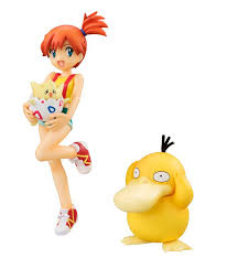 G E M Series Pokemon Misty Togepi Psyduck Junio De 2016 Pokemon Anime Figures Psyduck