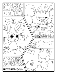 A Wonderful Life Coloring Book Charity Project By Hime Nyan On Deviantart Coloring Books Animal Crossing Coloring Book Art